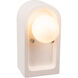 Ambiance Collection 1 Light 4.75 inch Bisque Wall Sconce Wall Light