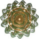 Verla Crest 6 Light 24.25 inch Legacy Brass Flush Mount Ceiling Light