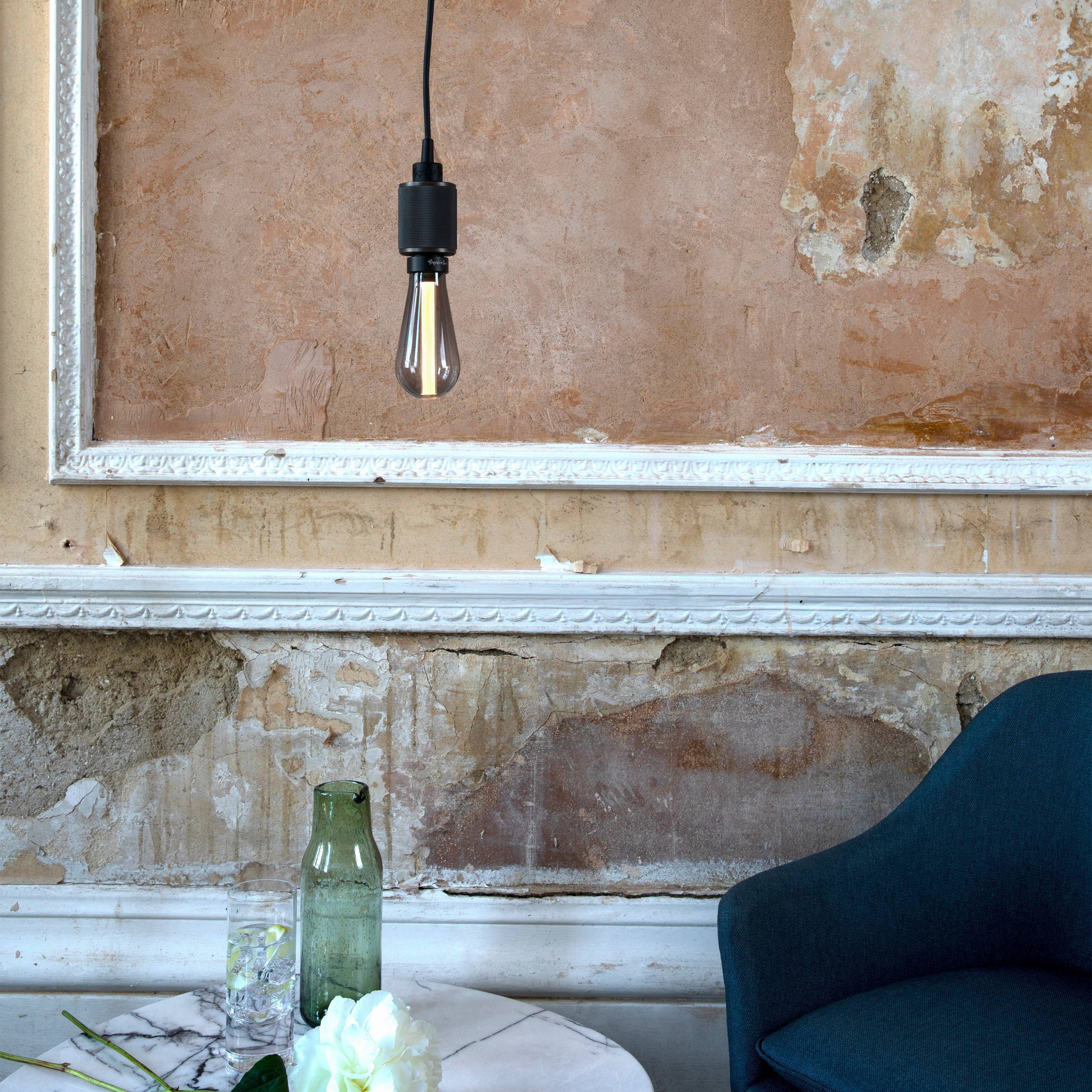 Heavy Metal LED 4.72 inch Smoked Bronze Pendant Ceiling Light