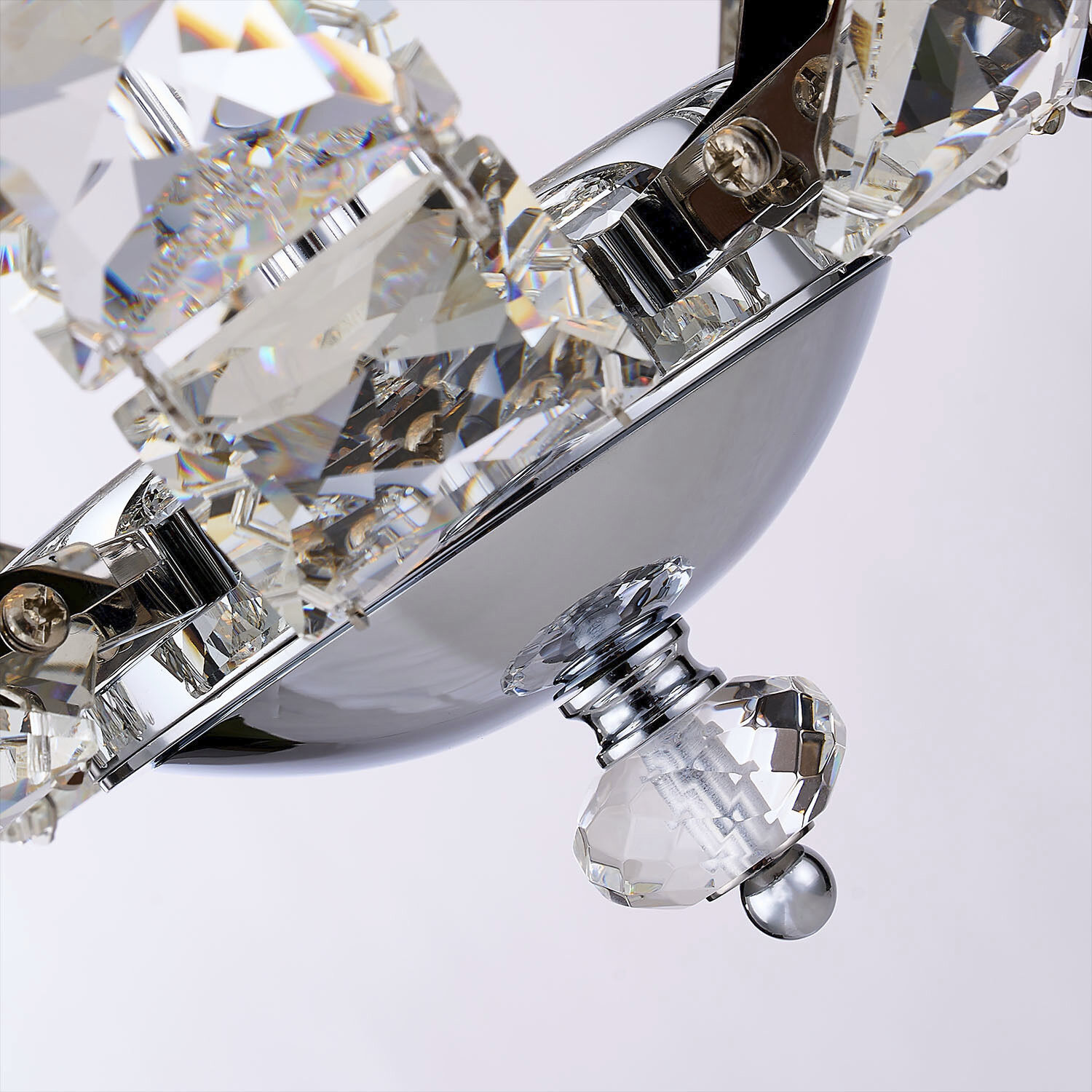 Scudo 20 Light 27 inch Chrome Pendant Ceiling Light