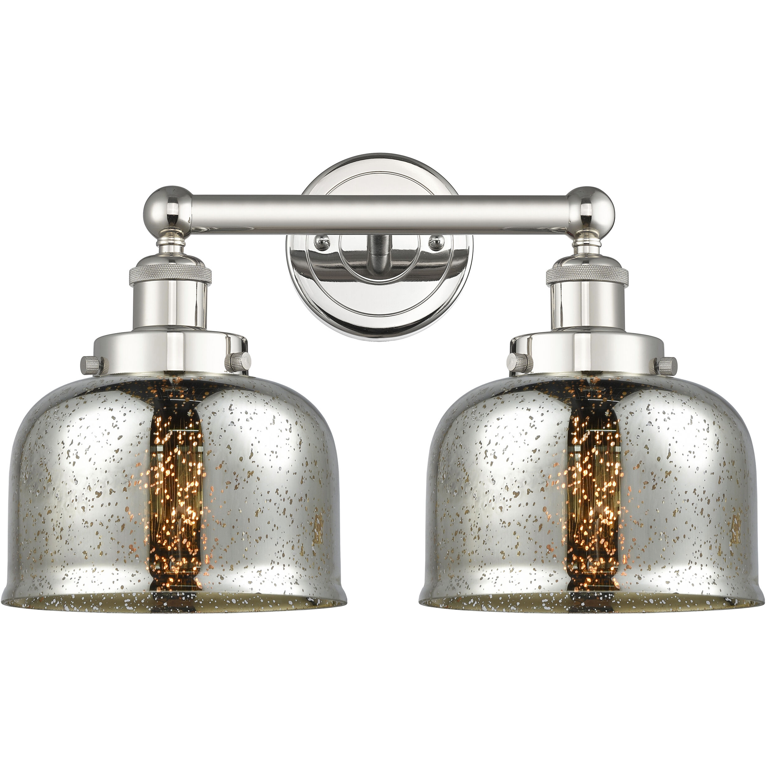 Bell 2 Light 15.50 inch Bathroom Vanity Light