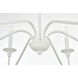 Rohan 6 Light 36 inch White Chandelier Ceiling Light