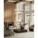 Ellerston 6 Light 39 inch Brushed Brass Chandelier Ceiling Light