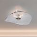 Novella LED 24 inch Polished Nickel Convertible Pendant Ceiling Light