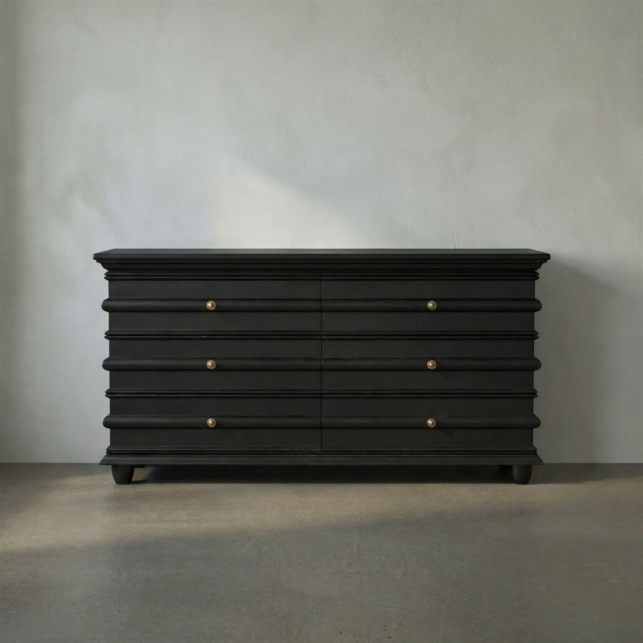 Ascona Hand Rubbed Black Chest