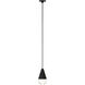 Sean Lavin Cupola LED Nightshade Black Pendant Ceiling Light, Integrated LED