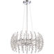 Valla 6 Light 20 inch Polished Chrome Pendant Ceiling Light