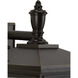 Cardiff Outdoor Wall Lantern in Antique Bronze, with DURASHIELD, Medium