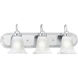 Homestead Vanity Light Wall Light in Chrome