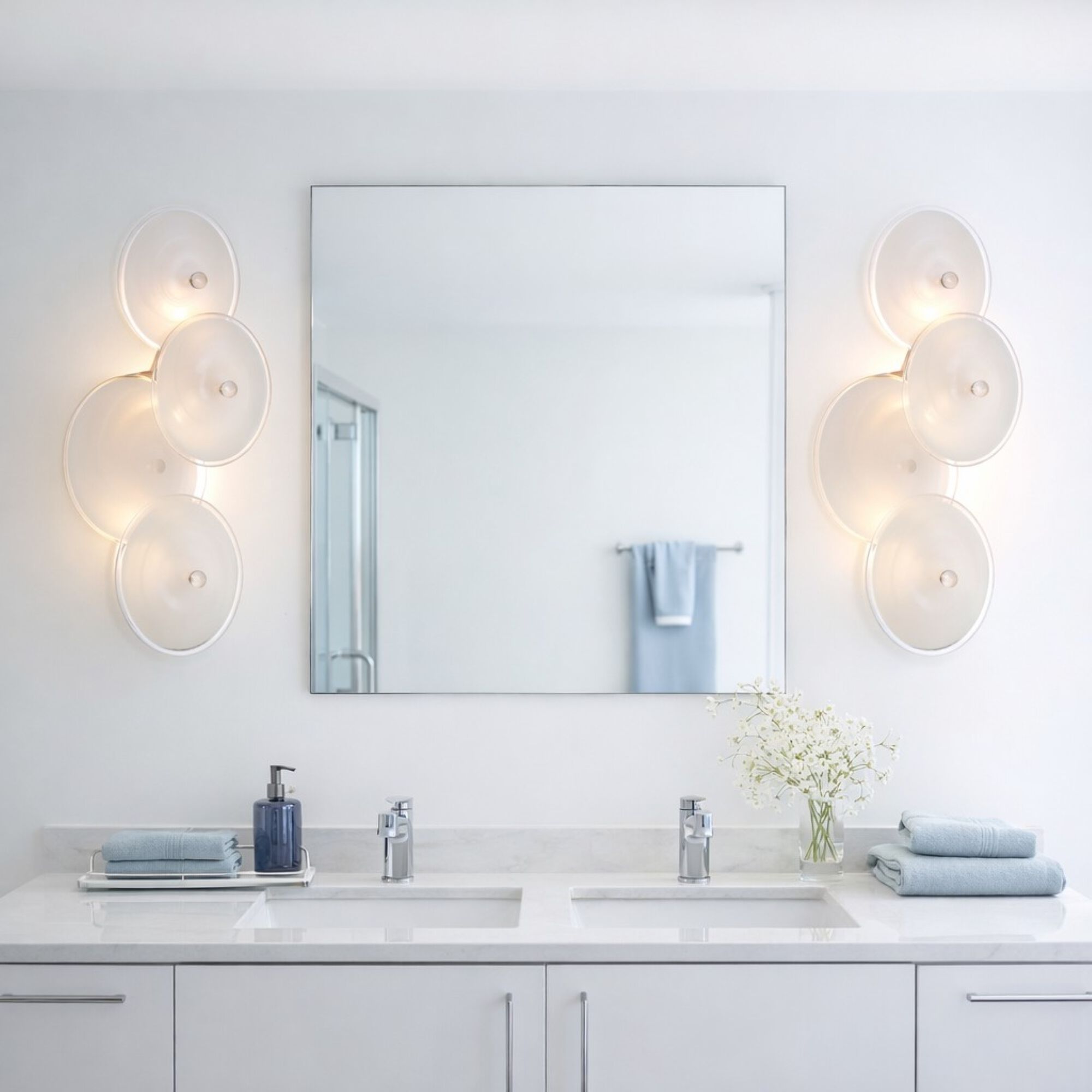 Tallulah 3 Light 6.5 inch Lacquered Gold Sconce Wall Light