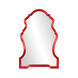 Nadia 44 X 29 inch Glossy Red Wall Mirror