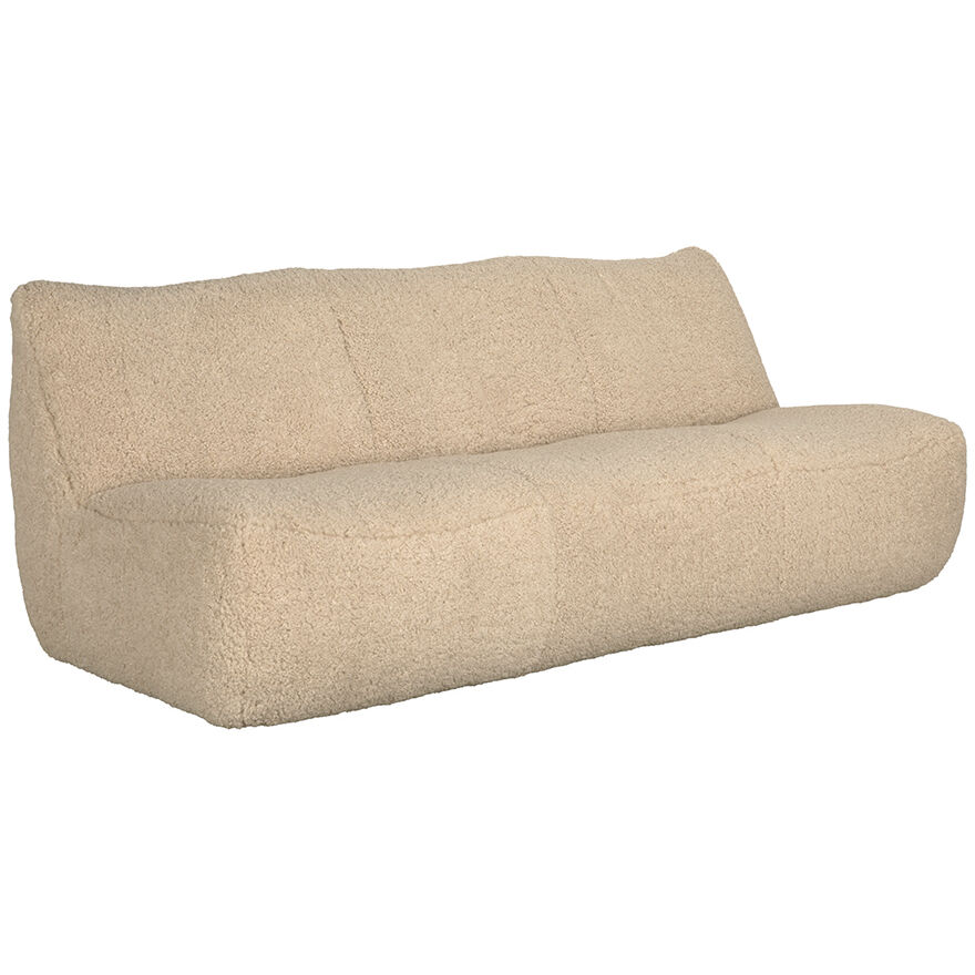 McClain Camel Fabric Sofa