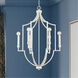 Demi 6 Light 22 inch Winter White Foyer Ceiling Light