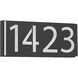 Numero Wet 12.5 inch Black ADA Wall Sconce Wall Light