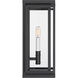 Stratford 2 Light 17 inch Dark Matte Black Outdoor Wall Sconce