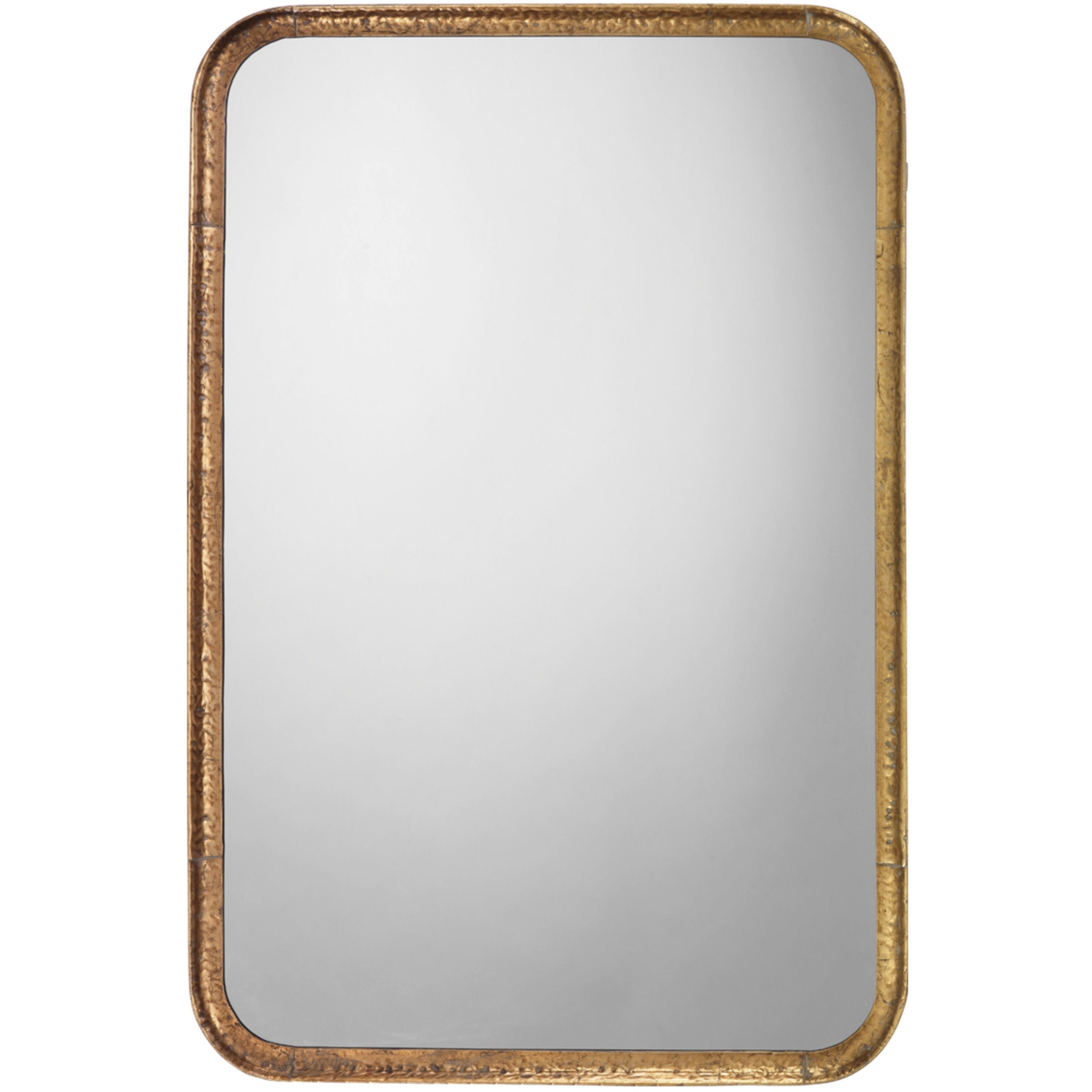 Principle 36 X 24 inch Gold Leaf Vanity Mirror