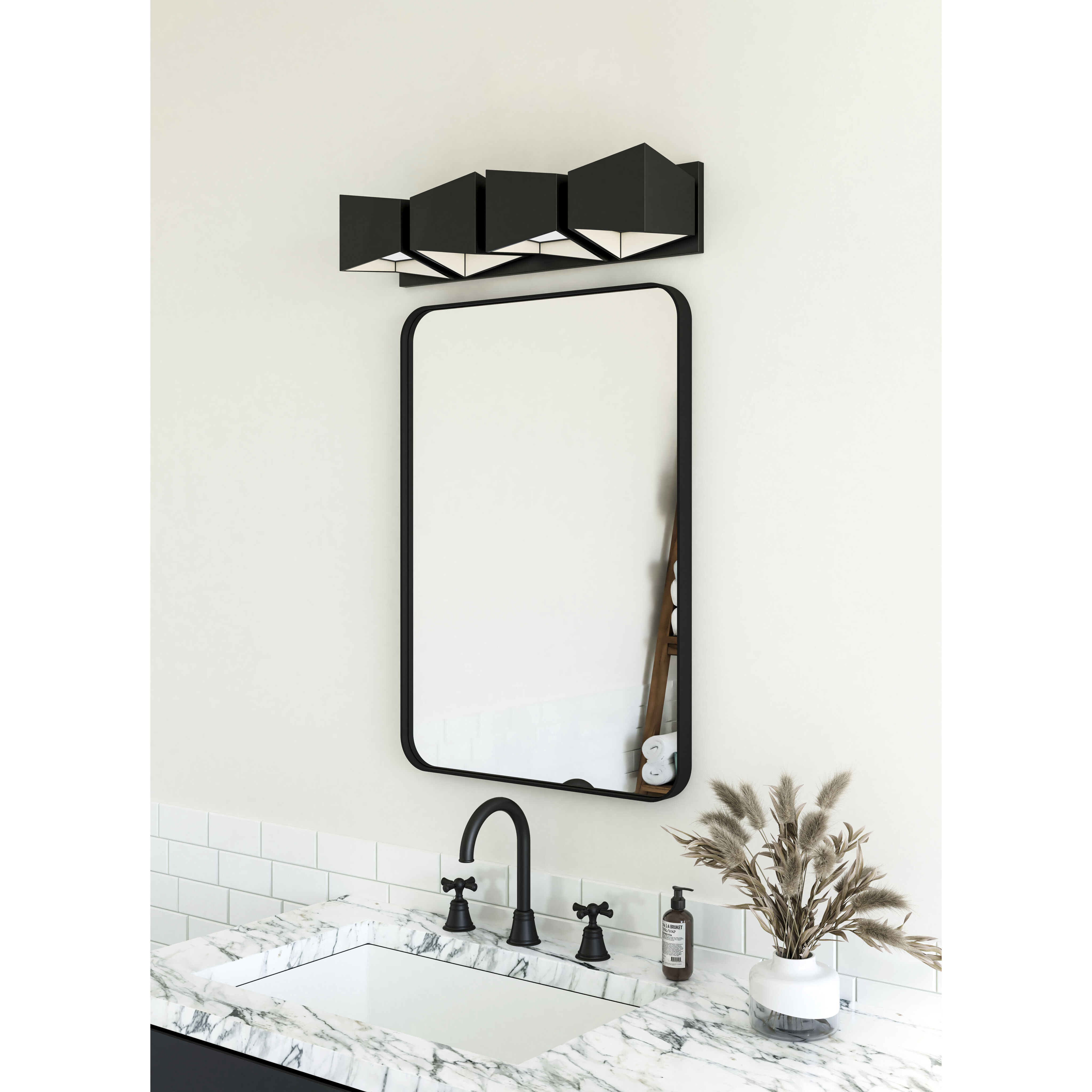 Cubix Bath Vanity Light Wall Light