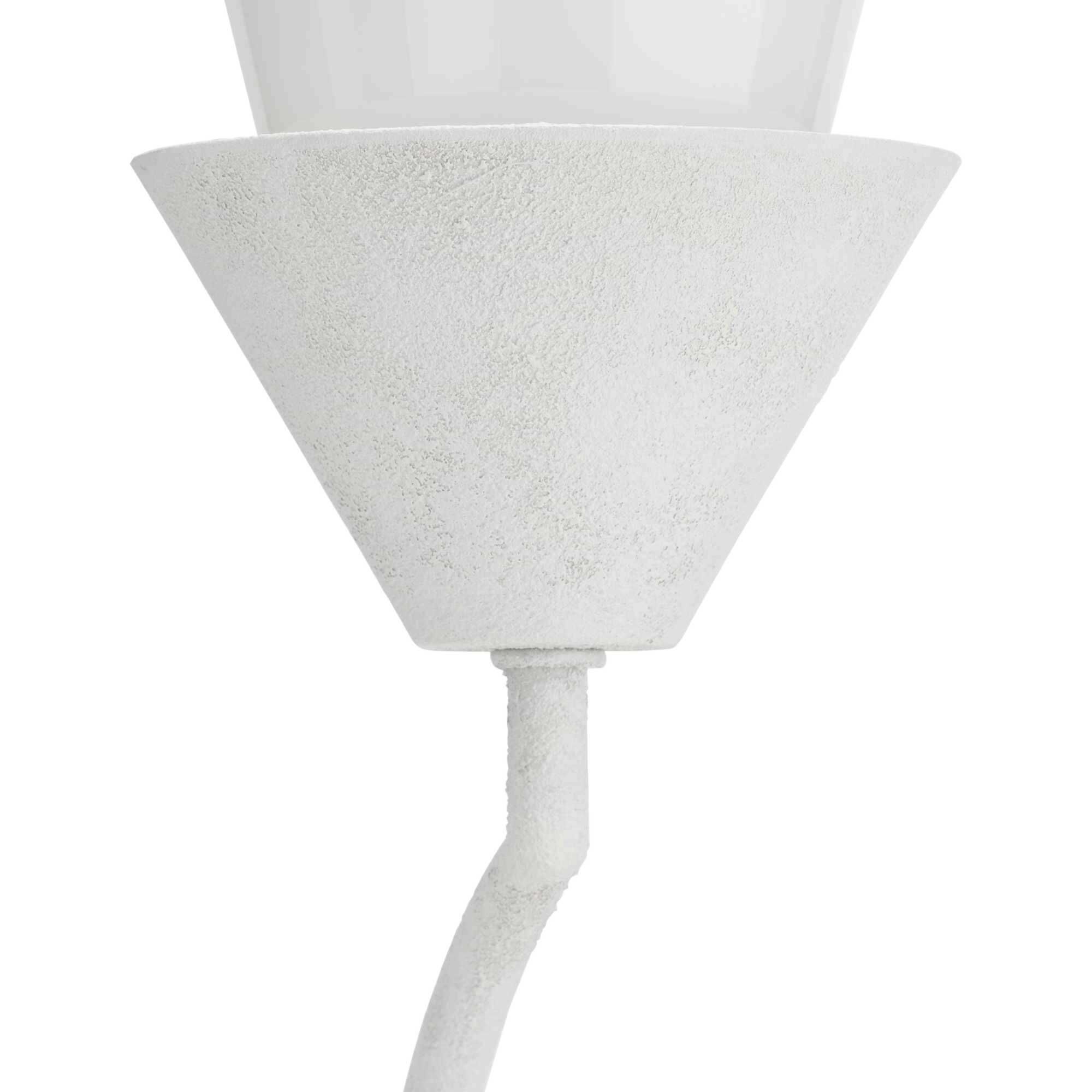Pinellas 1 Light 5.12 inch White Plaster Wall Bracket Wall Light, Design Series