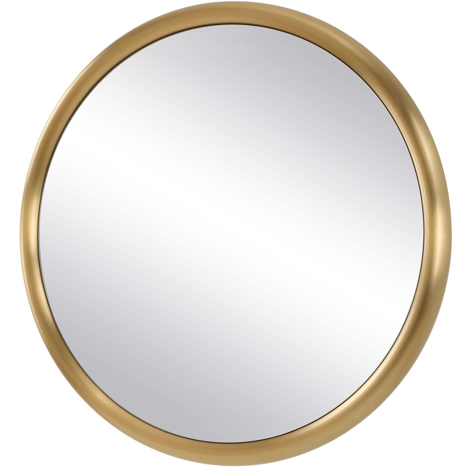 Atkinson 35 X 35 inch Antique Brass Mirror