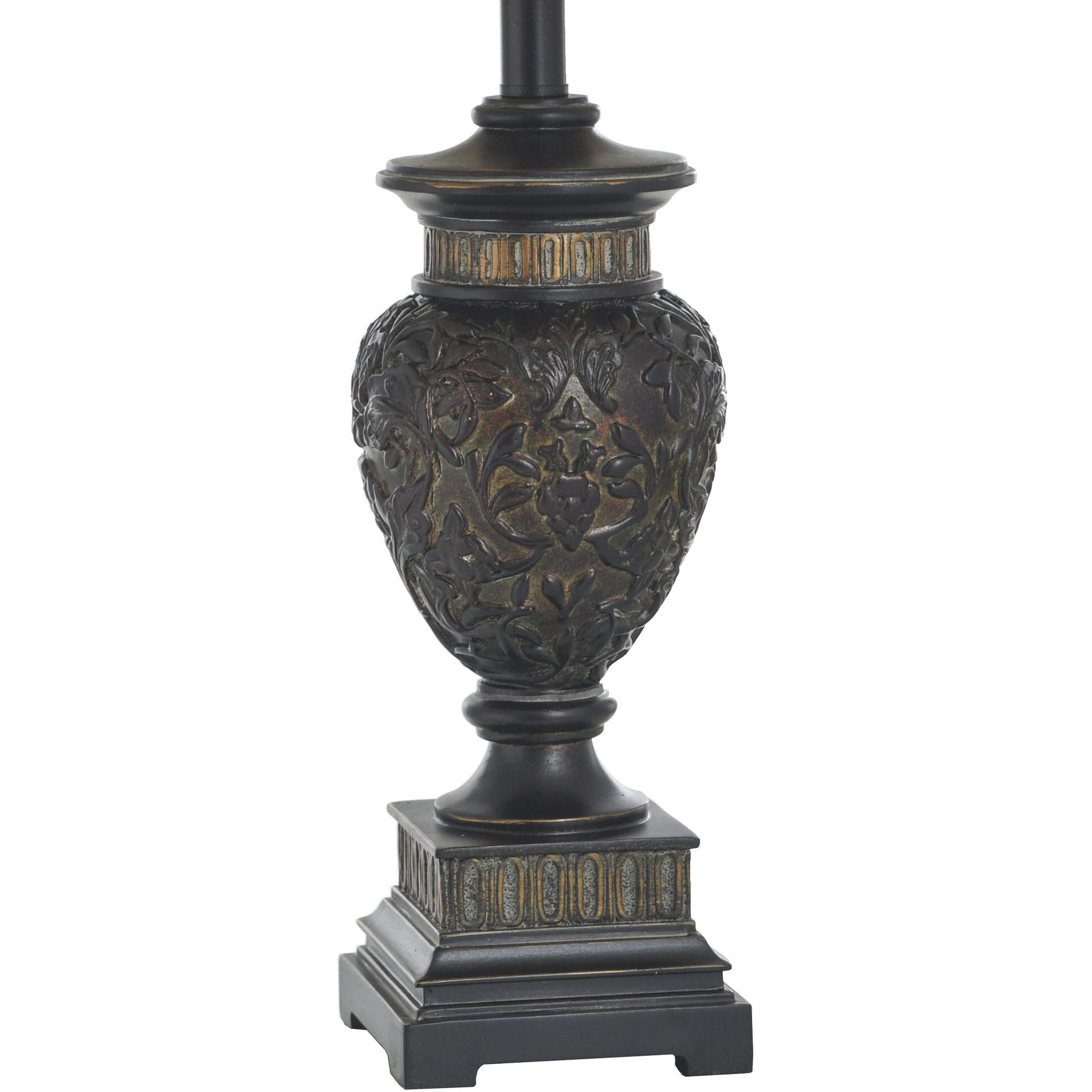 Signature 29 inch 100.00 watt Brown and Gold Table Lamp Portable Light