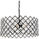 Lyla 5 Light 21 inch Black Pendant Ceiling Light
