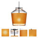 Pica 6 LED Black Cord Pendant Ceiling Light