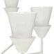 Pinellas 8 Light 40 inch White Plaster Chandelier Ceiling Light, Design Series