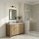 Dolan 3 Light 24.5 inch Matte Black Vanity Light Wall Light