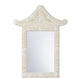 Shell 49 X 35.5 inch White/Cream Mirror