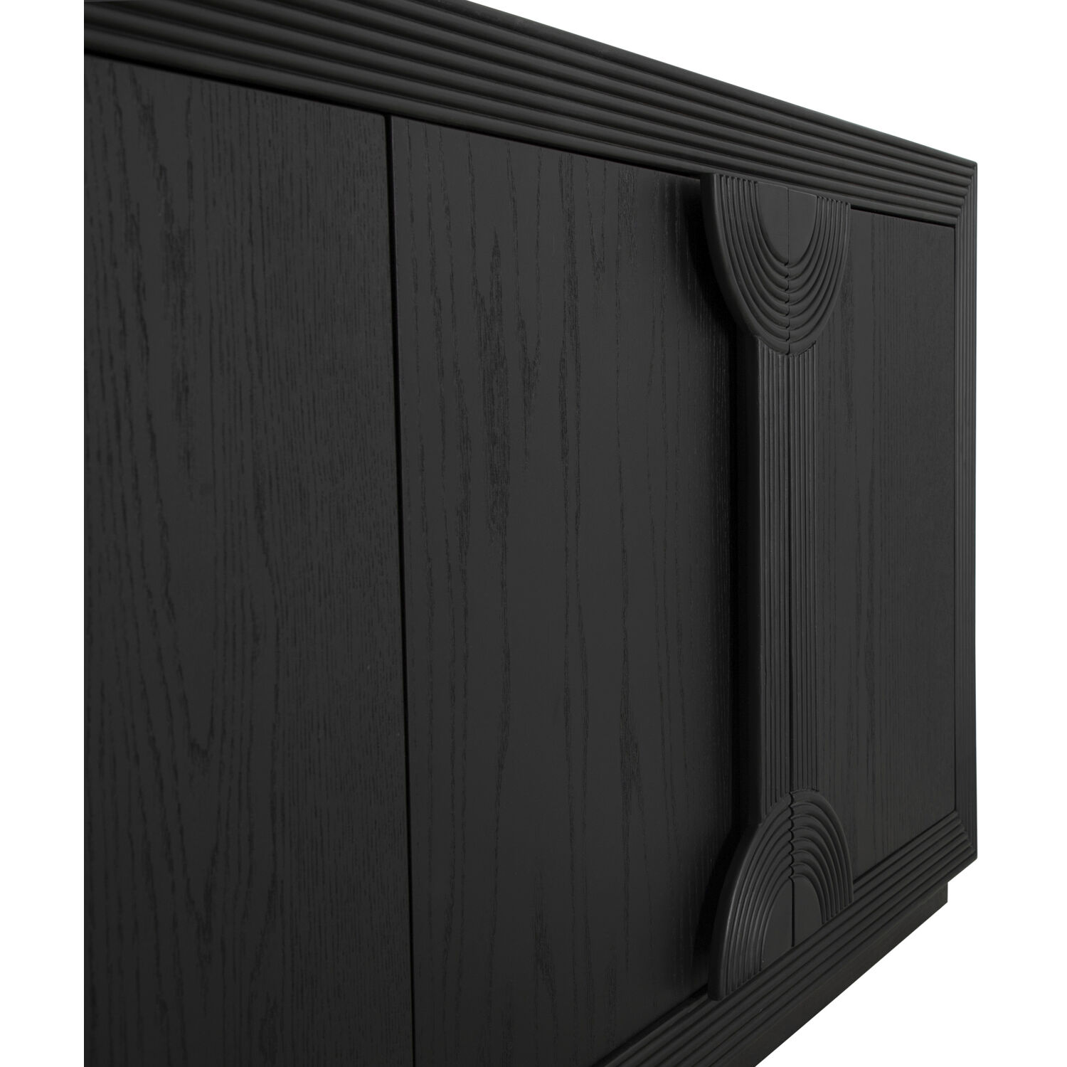 Areo Brushed Black Cabinet