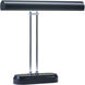 Piano/Desk 15 inch 40 watt Black & Chrome Piano/Desk Lamp Portable Light in Black and Chrome