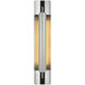 Ian K. Fowler Tristan LED 4 inch Polished Nickel Reflector Sconce Wall Light