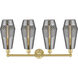 Windham 4 Light 34 inch Satin Gold Bath Vanity Light Wall Light
