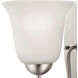 Conway 1 Light 6 inch Brushed Nickel Sconce Wall Light