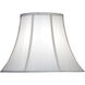 Ellie Off White 10 inch Lampshade, Bell