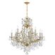 Maria Theresa 13 Light 28 inch Gold Chandelier Ceiling Light in Clear Spectra