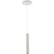 WAC Lighting Silo 1 Light 120-277 VAC White/White Track Pendant Ceiling Light PD-2020-930-WT/WT - Open Box