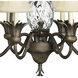 Plantation 7 Light 28 inch Pearl Bronze Indoor Chandelier Ceiling Light