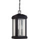 Trumbull 3 Light 8.5 inch Mystic Black Outdoor Hanging