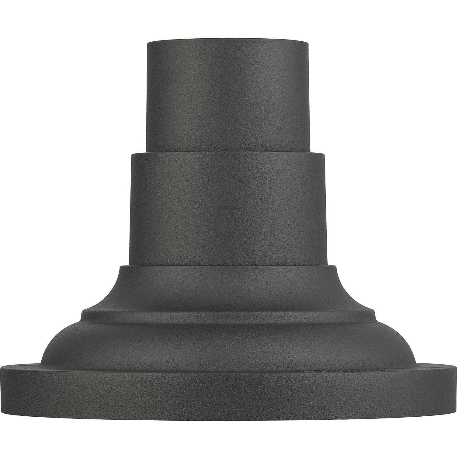 Allison 6.5 inch Textured Black Pier Mount Adapter