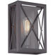High Line 1 Light 7.5 inch Satin Bronze Wall Sconce Wall Light
