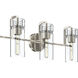 Niccol 3 Light 24 inch Polished Nickel Vanity Light Wall Light
