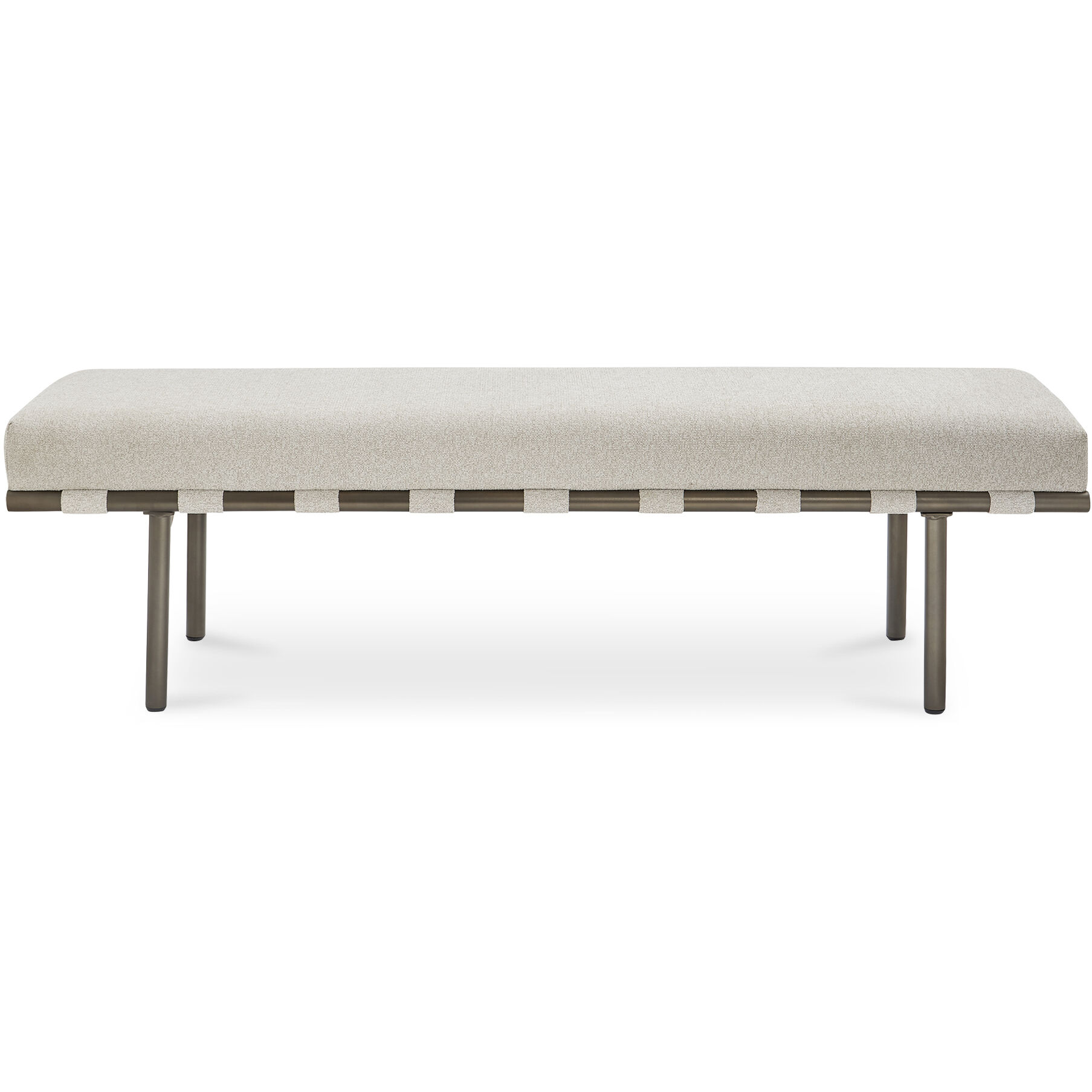 Carson Beige Dining Bench