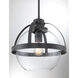 Pendleton 1 Light 14 inch Matte Black Pendant Ceiling Light, Essentials
