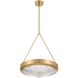 Agate 4 Light 20 inch Champagne Gold Pendant Ceiling Light