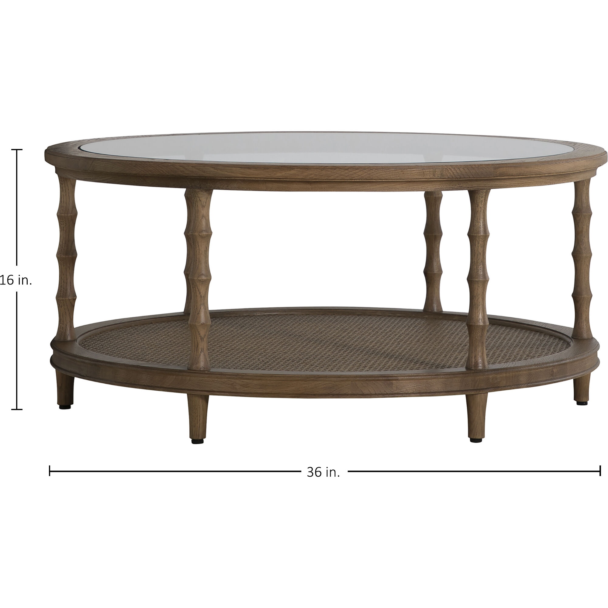 Sabine 36 X 36 inch Satin Oak Coffee Table