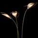 Aerial 79.4 inch 60.00 watt Modern Brass Torchiere Portable Light