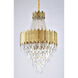 Canada 15 Light 24 inch Gold Chandelier Ceiling Light