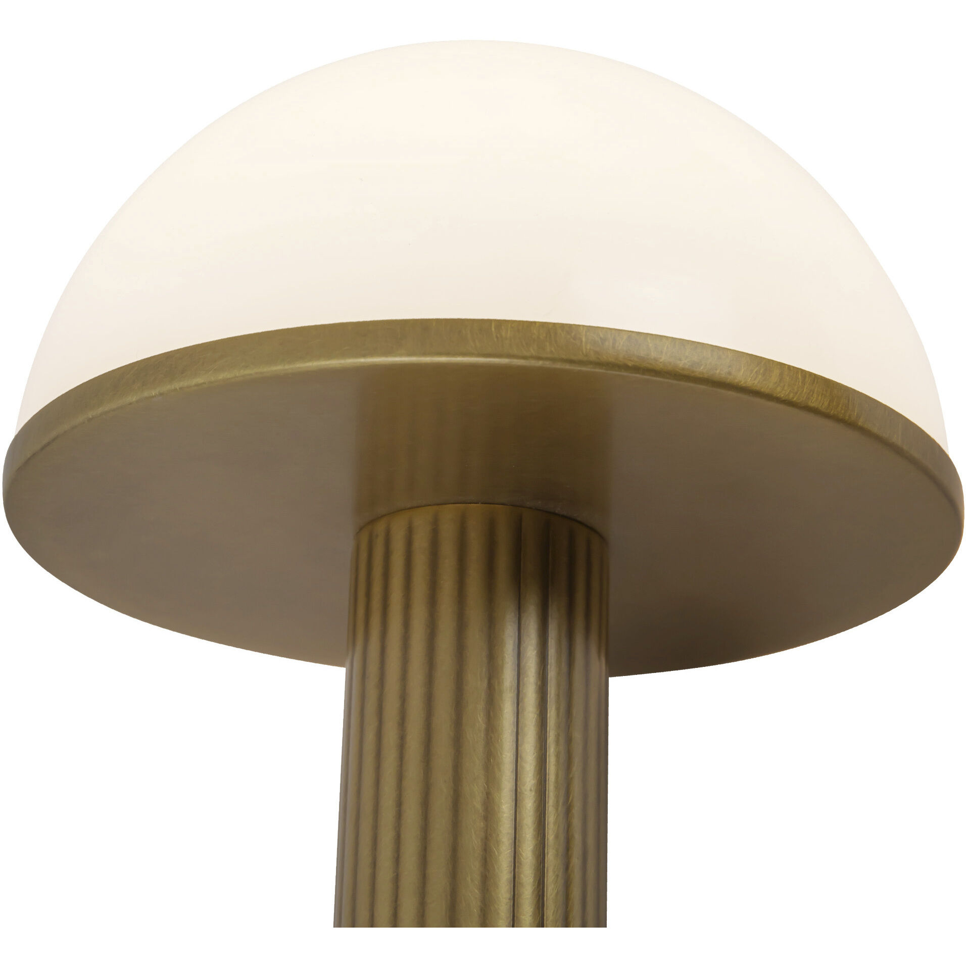 Vienna 9.25 inch 3 watt Vintage Brass Table Lamp Portable Light