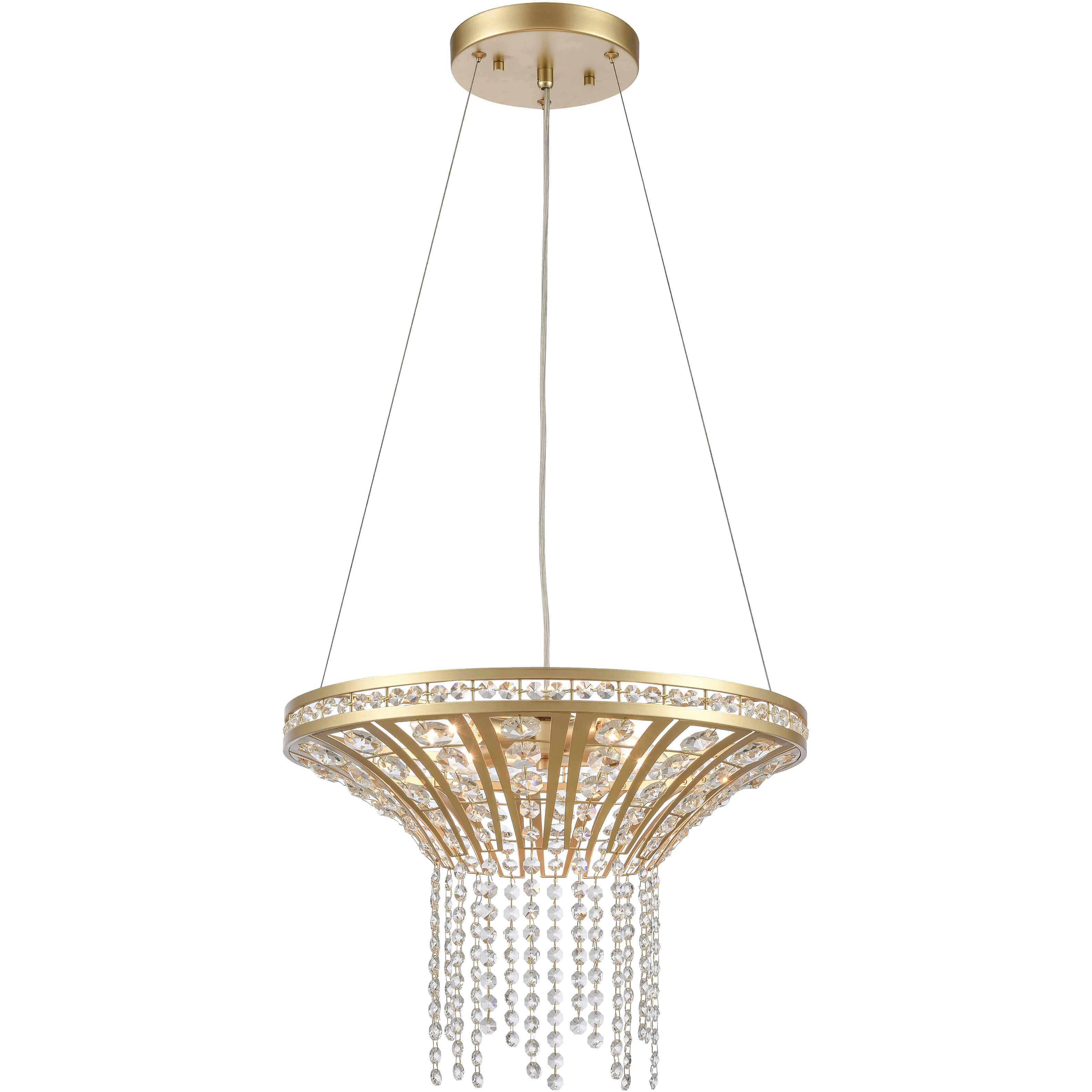 Fantania 4 Light 18.00 inch Chandelier